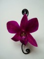 Spiral Wire Orchid Boutonniere