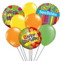 Actual patterns and colors of balloons may vary from those pictured.