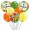 Actual patterns and colors of balloons may vary from those pictured.