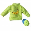 Banana Green Sweater by Genuine Monkeez
