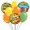 Actual patterns and colors of balloons may vary from those pictured.