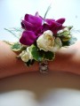 Dazzle The Night Away Mini Rose and Orchid Corsage
